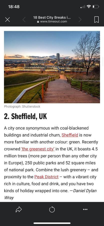 Perfect For Large Groups, Sleeps 15 Close To City Centre Sheffield Exteriör bild